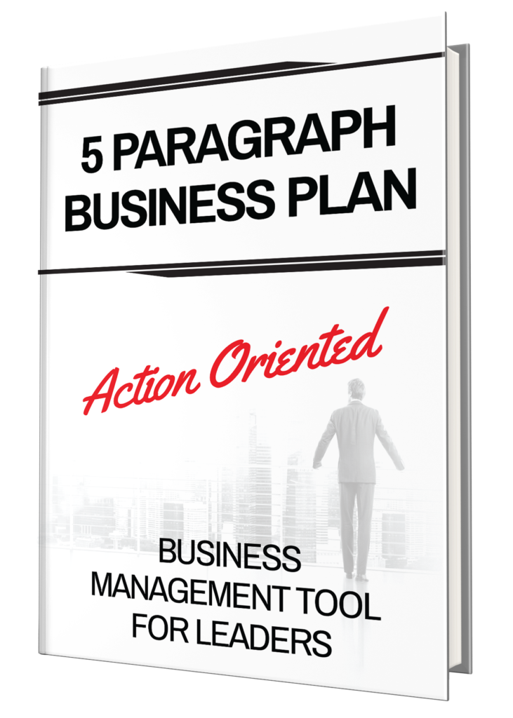 5Paragraph Business Plan - Michael J. Penney