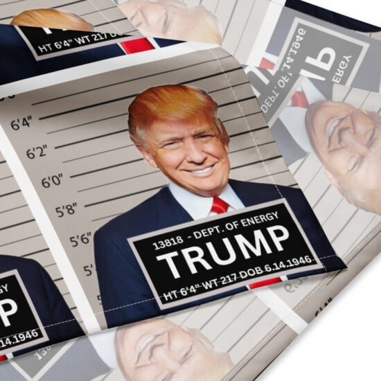 Trump Mugshot All-over print bandana