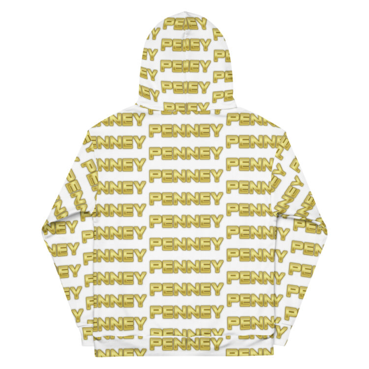 gold Penney hoodie by Michael J. Penney