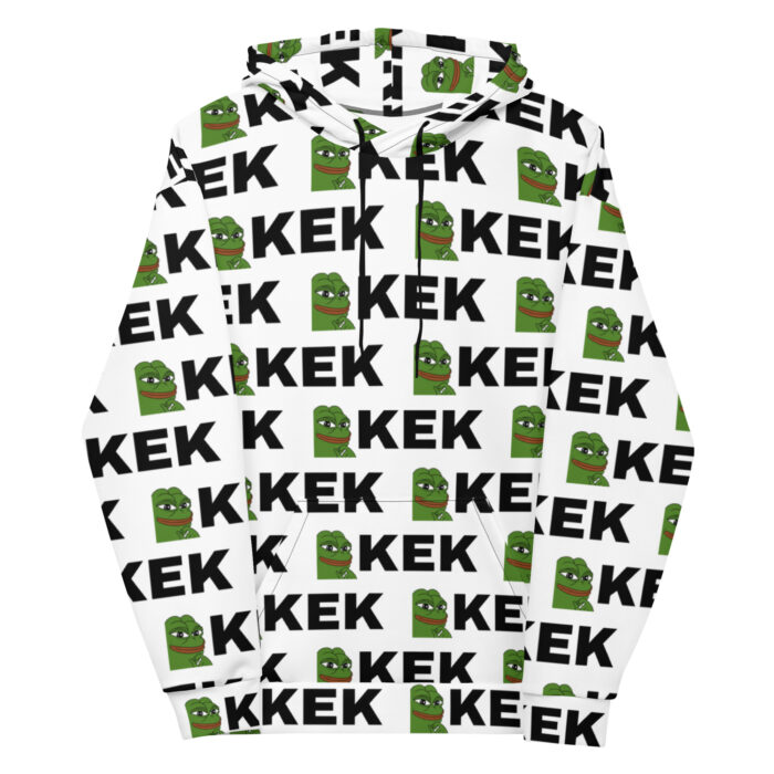 KEKE pepe print all over hoodie by Michael J. Penney