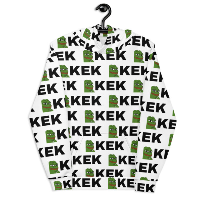 KEKE pepe print all over hoodie by Michael J. Penney