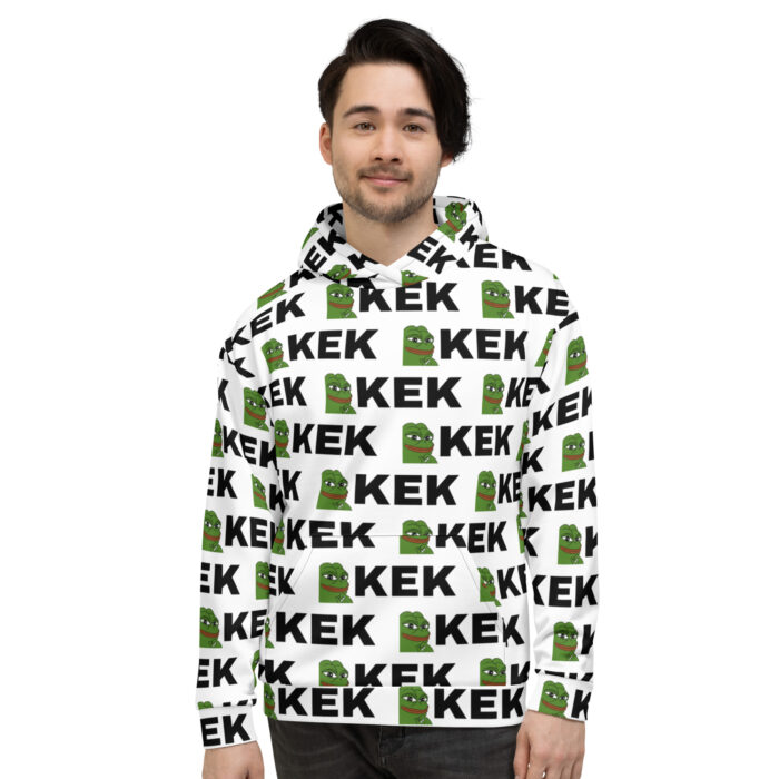 pepe kek print all over hoodie by Michael J. Penney