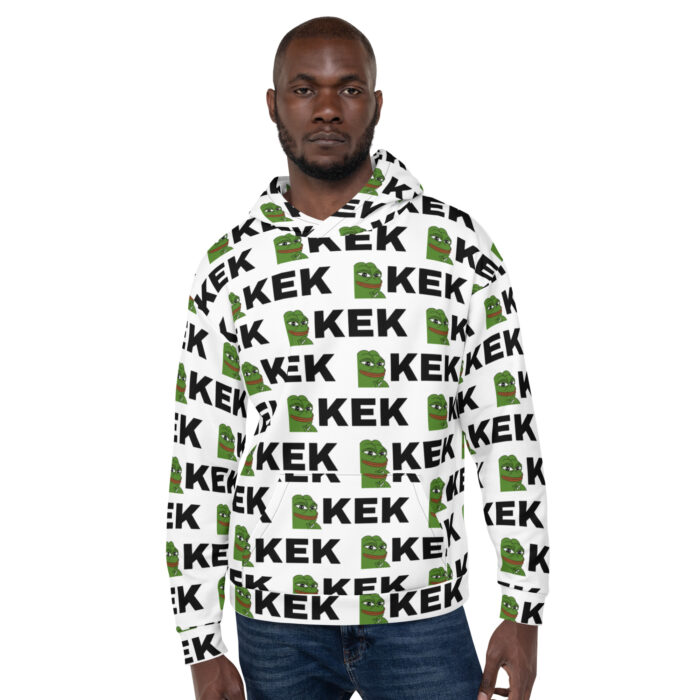 pepe kek print all over hoodie by Michael J. Penney