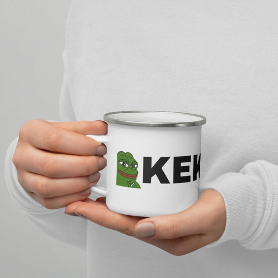 PEPE KEK Enamel Mug