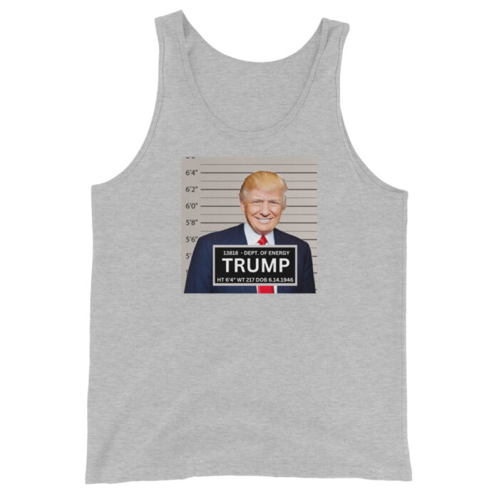 Trump Mugshot Tank Top Michael J. Penney