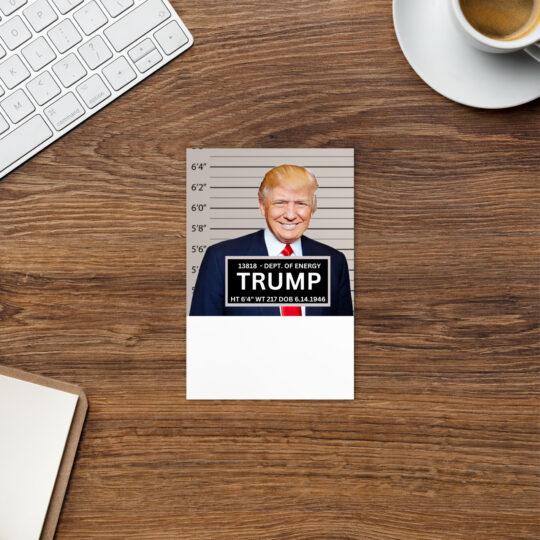 Trump Mugshot Standard Postcard