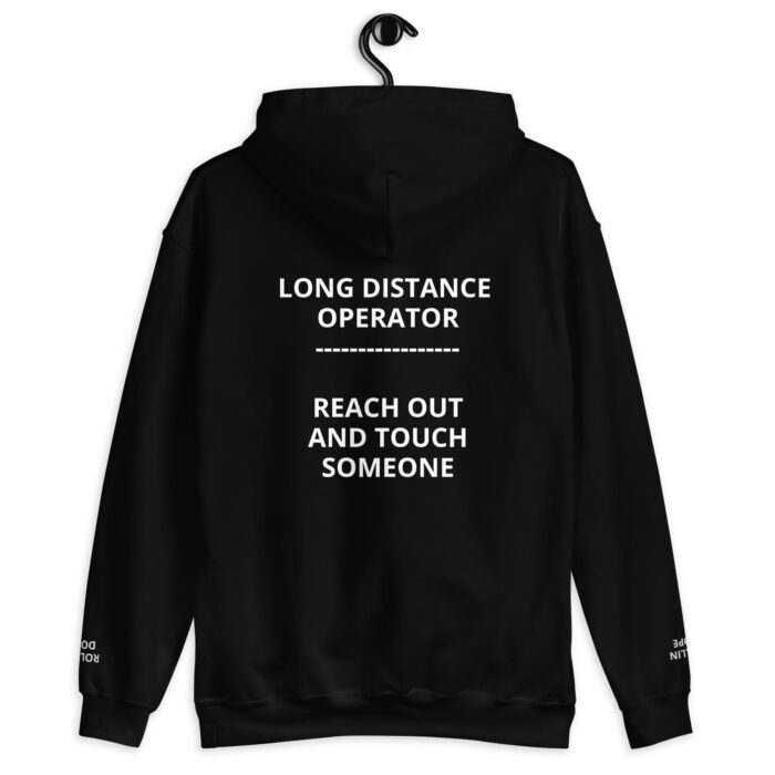 Designated Marksman Hoodie, Embroidered - Michael J. Penney Store black with white lettering