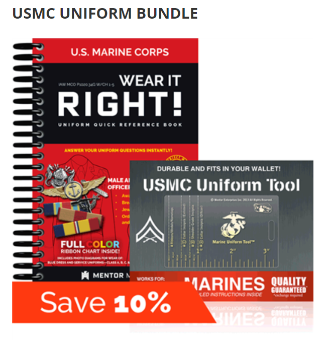 wear it right Marines uniform book
