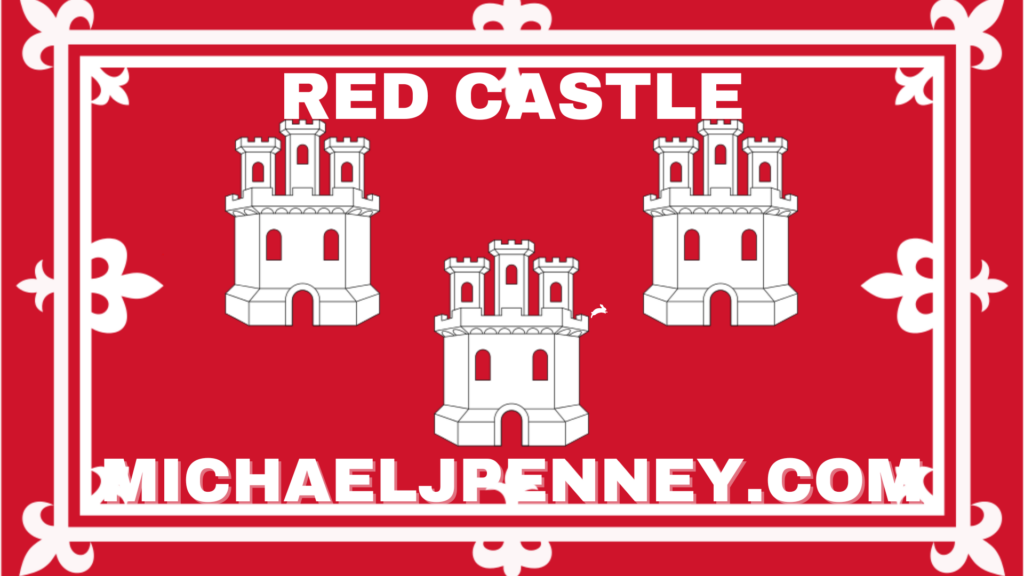 RED CASTLE, flag of Aberdeen Scotland