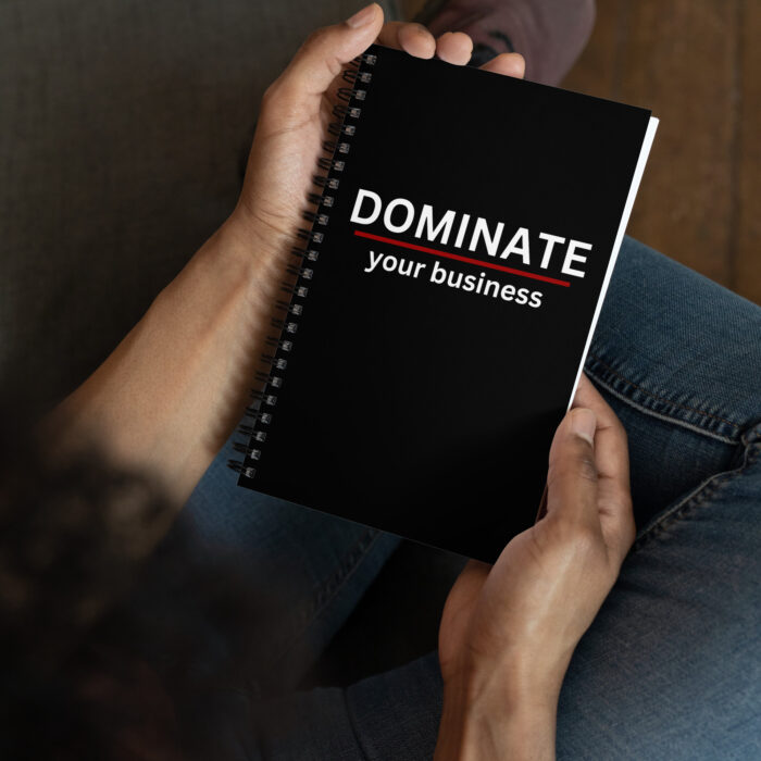 DOMINATE your business - Spiral notebook - Image 3