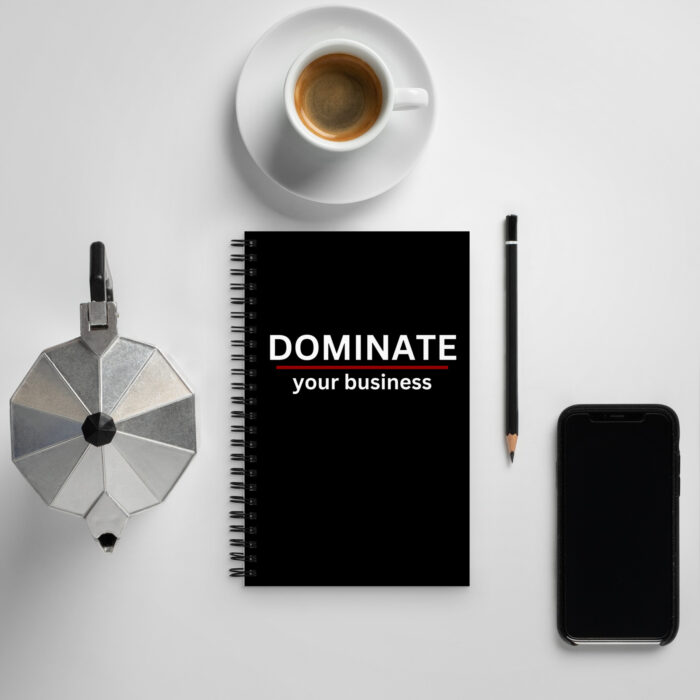 DOMINATE your business - Spiral notebook - Image 8