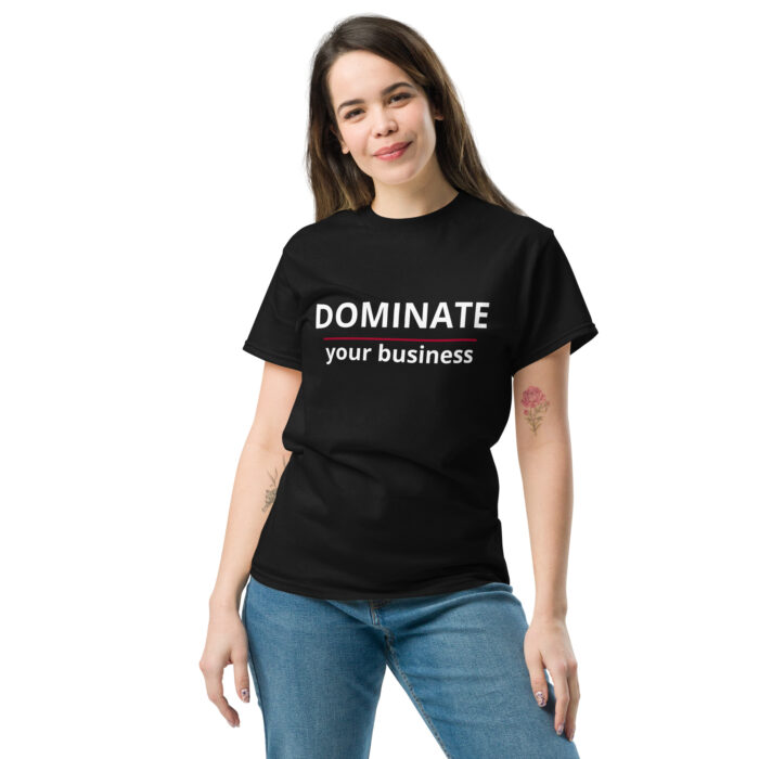 dominate your business shirt - michaeljpenney.com