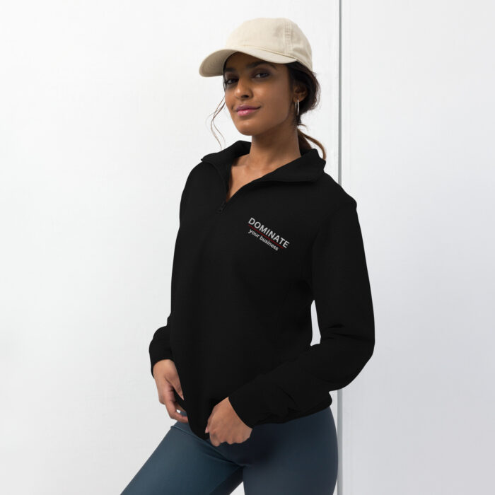 Unisex fleece pullover - DOMINATE your business